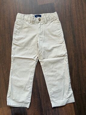 Polo by Ralph Lauren Cream Straight-Leg Kids Chinos